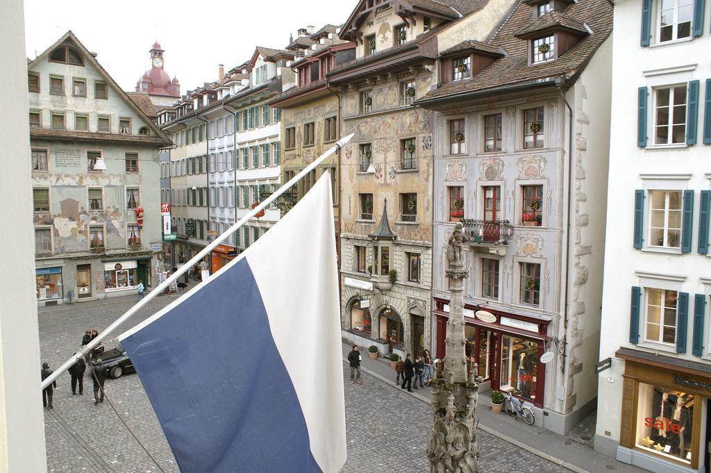 Altstadt Hotel Krone Apartments Luzern Экстерьер фото